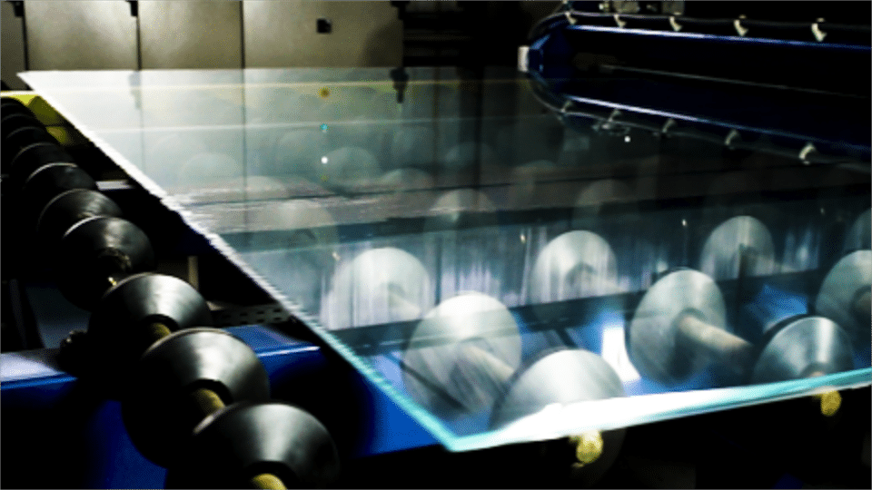Glass production